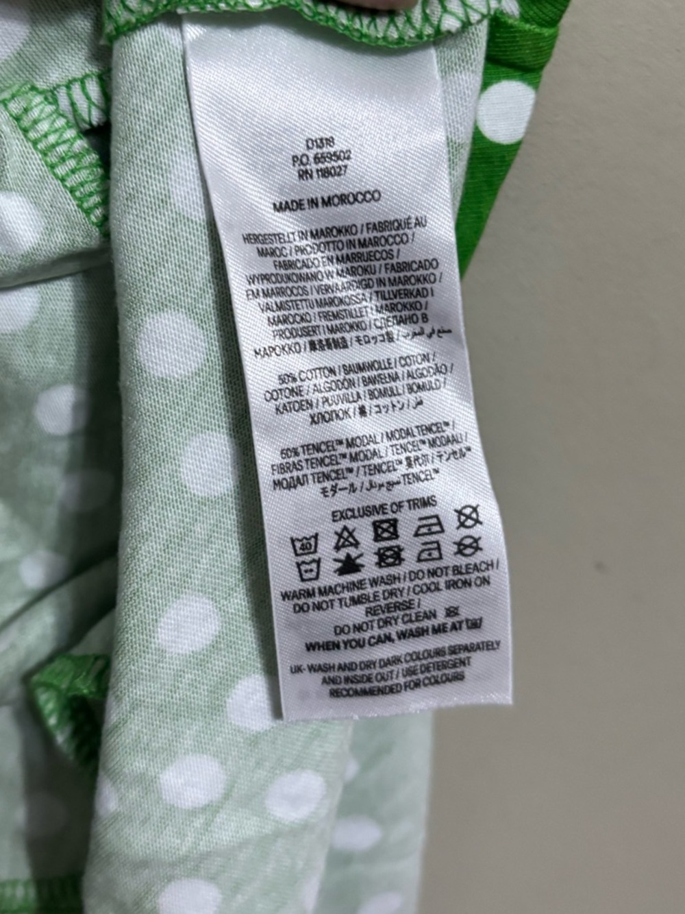 New Boden Sz 8P Green Louisa Short Jersey Dress - Picture 6 of 6